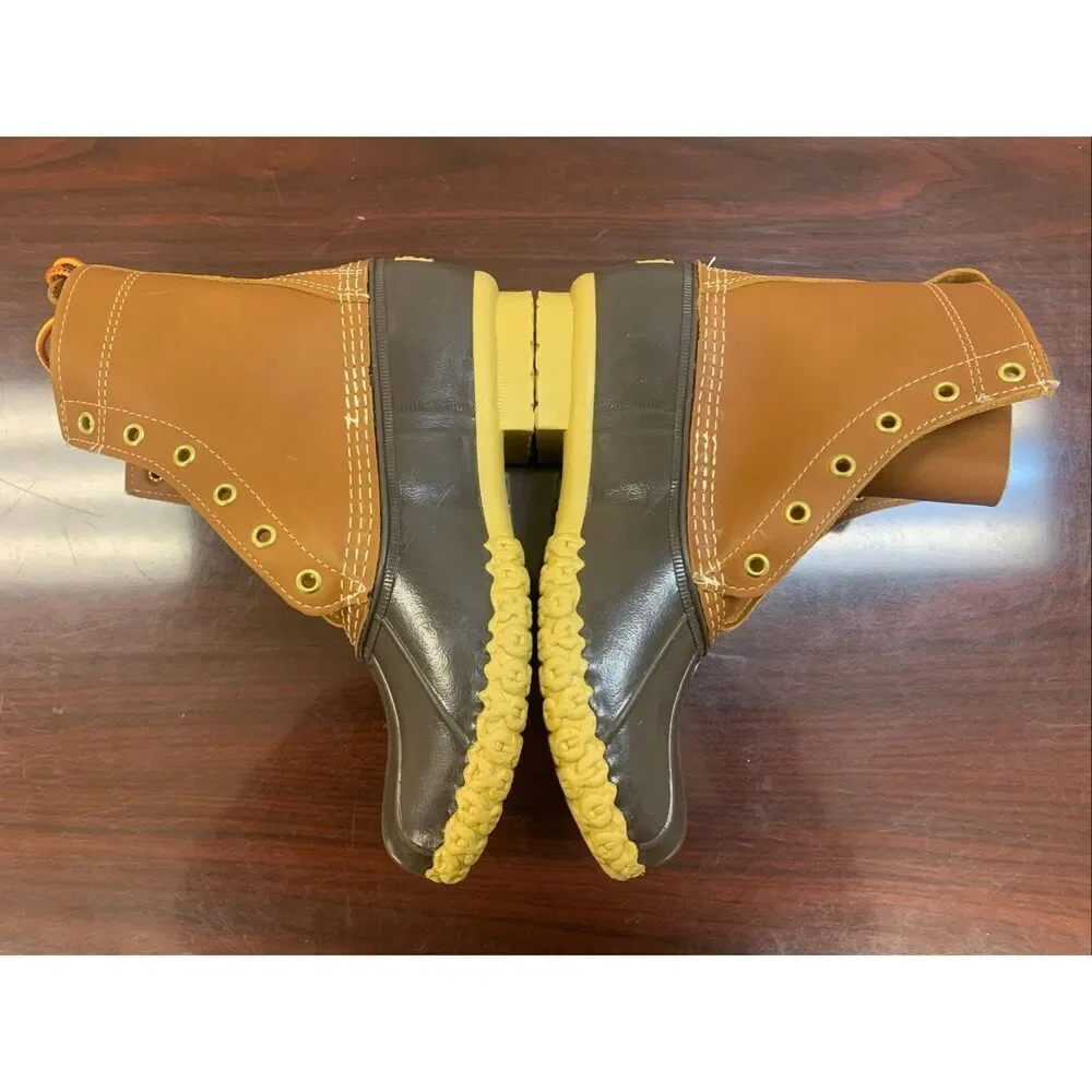 LL Bean Brown Leather 8